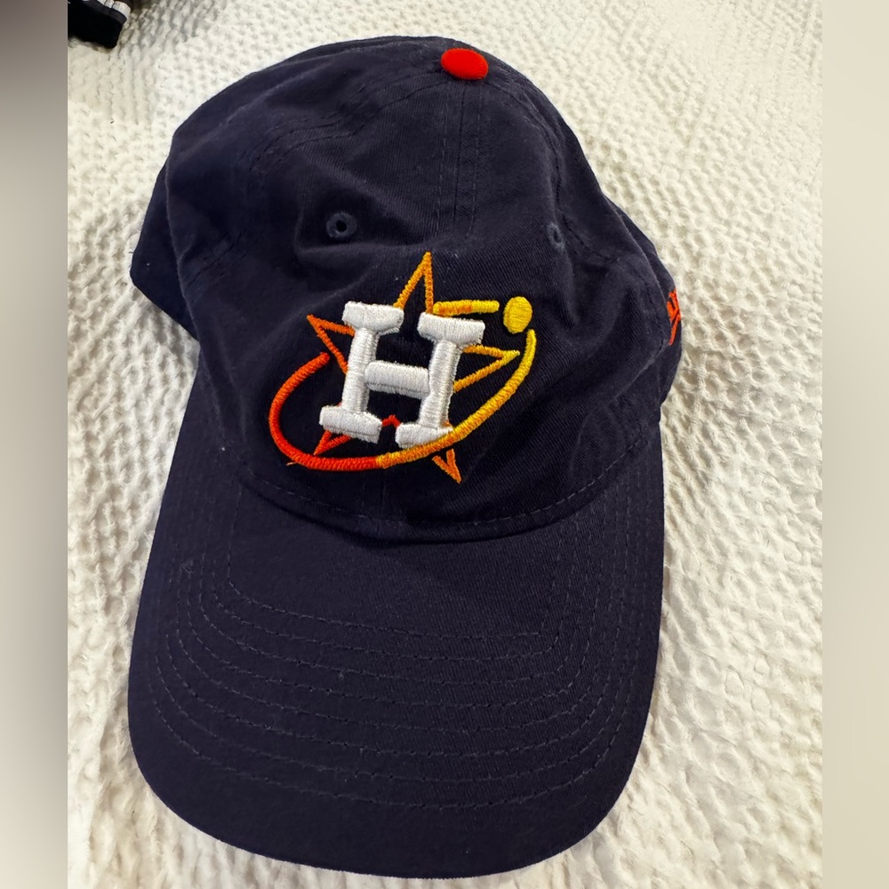 Houston Astro baseball cap, one size, hardly worn